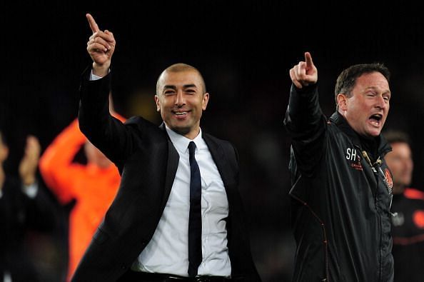 Roberto Di Matteo unexpectedly won the Champions League as Chelsea's caretaker boss